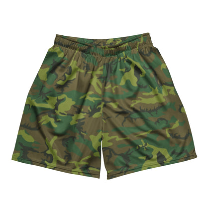 American ERDL Lowland CAMO Unisex mesh shorts - 2XS - Mesh Shorts