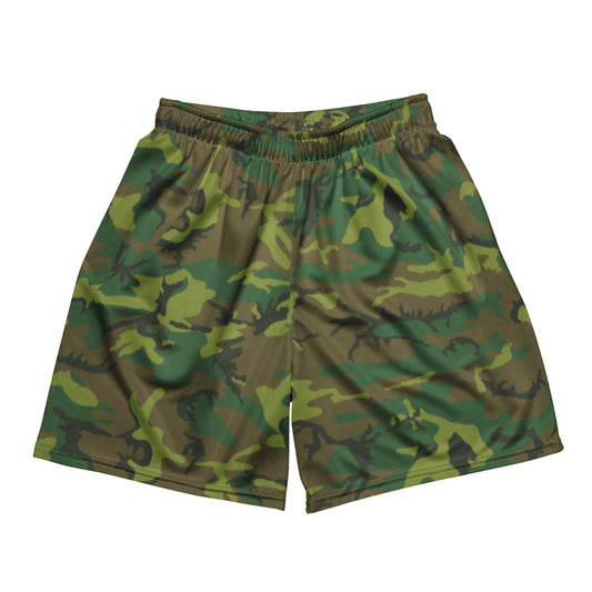 American ERDL Lowland CAMO Unisex mesh shorts - 2XS - Mesh Shorts