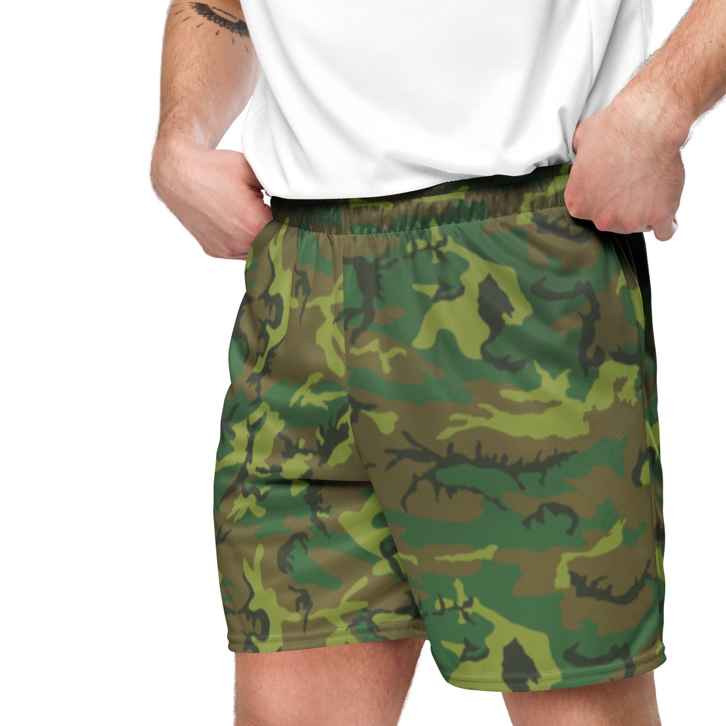 American ERDL Lowland CAMO Unisex mesh shorts - Mesh Shorts