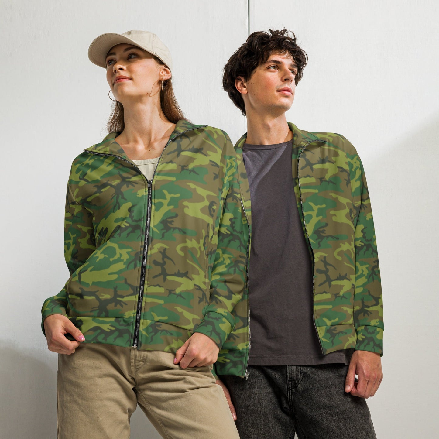 American ERDL Lowland CAMO Unisex track jacket - 2XS - Track Jackets