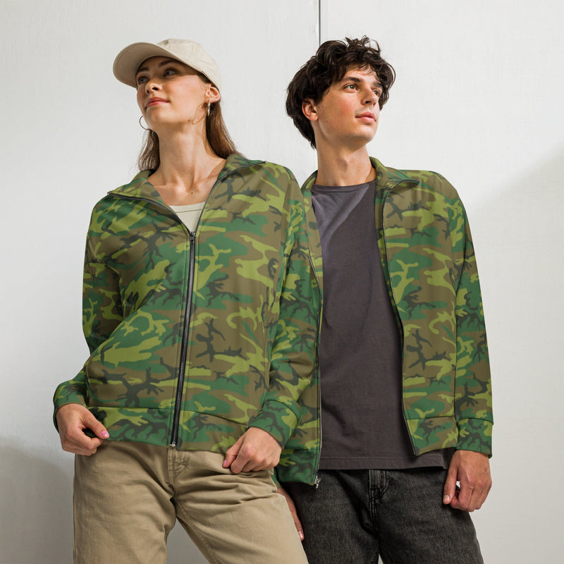 ERDL Lowland CAMO Unisex Track Jacket - 2XS