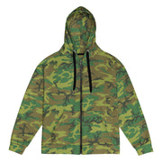 American ERDL Lowland CAMO Unisex Zip Hoodie - 2XS