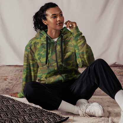 American ERDL Lowland CAMO Unisex zip hoodie - Zip Hoodies