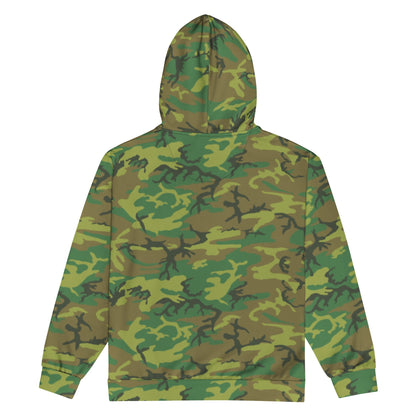 American ERDL Lowland CAMO Unisex zip hoodie - Zip Hoodies
