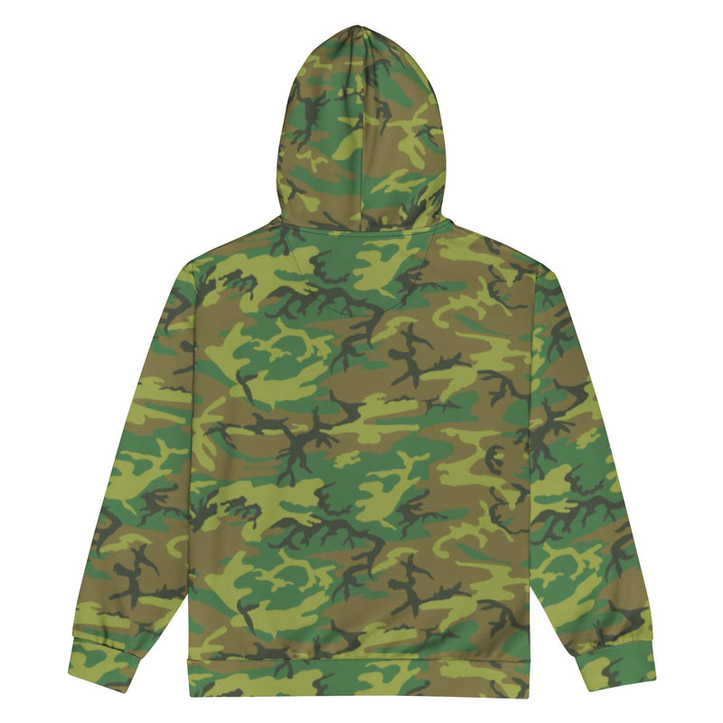 American ERDL Lowland CAMO Unisex Zip Hoodie