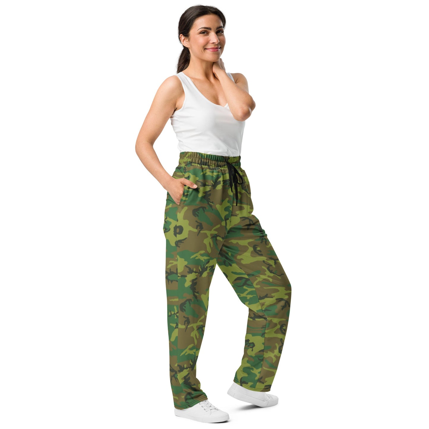 American ERDL Lowland CAMO Wide-leg joggers - Joggers