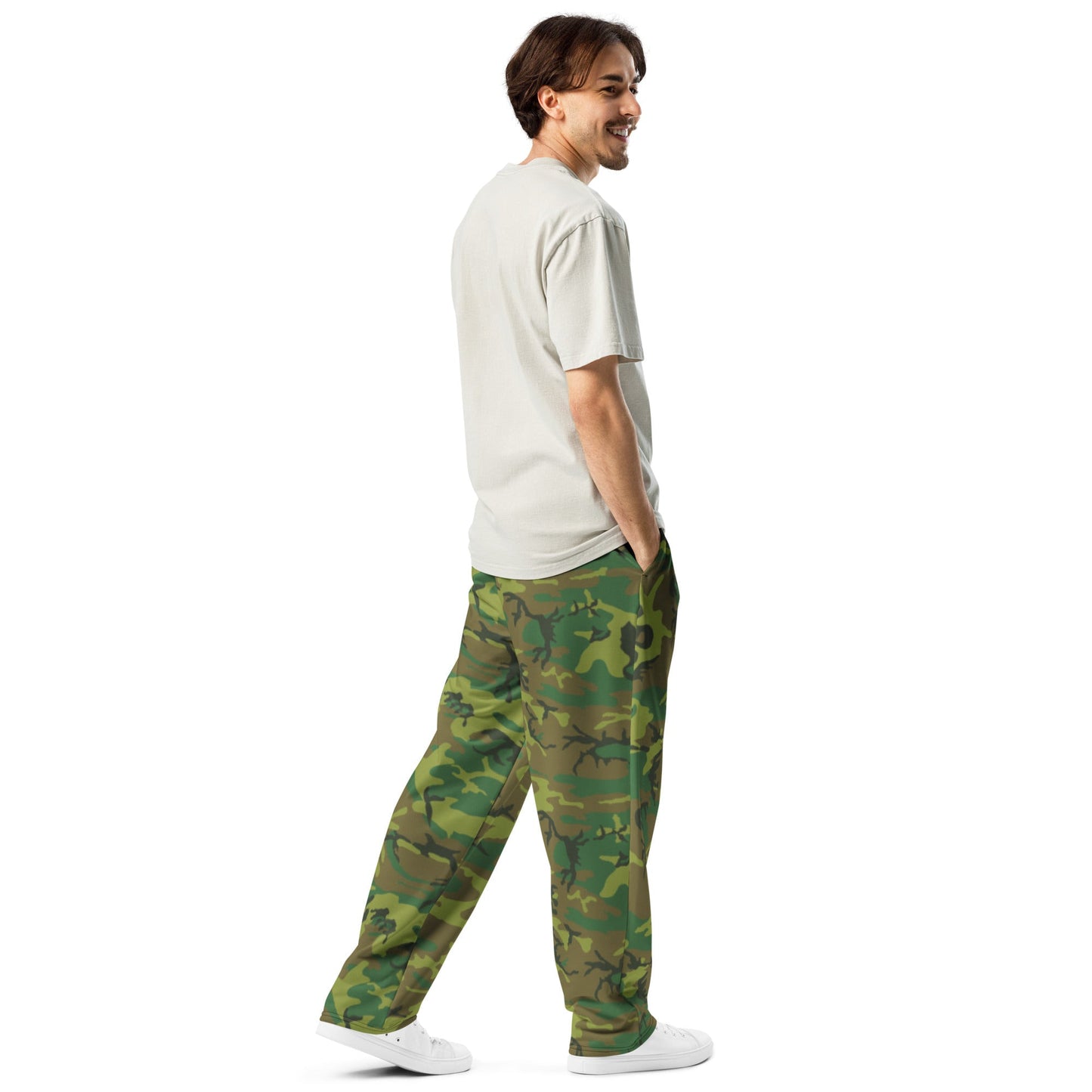 American ERDL Lowland CAMO Wide-leg joggers - Joggers