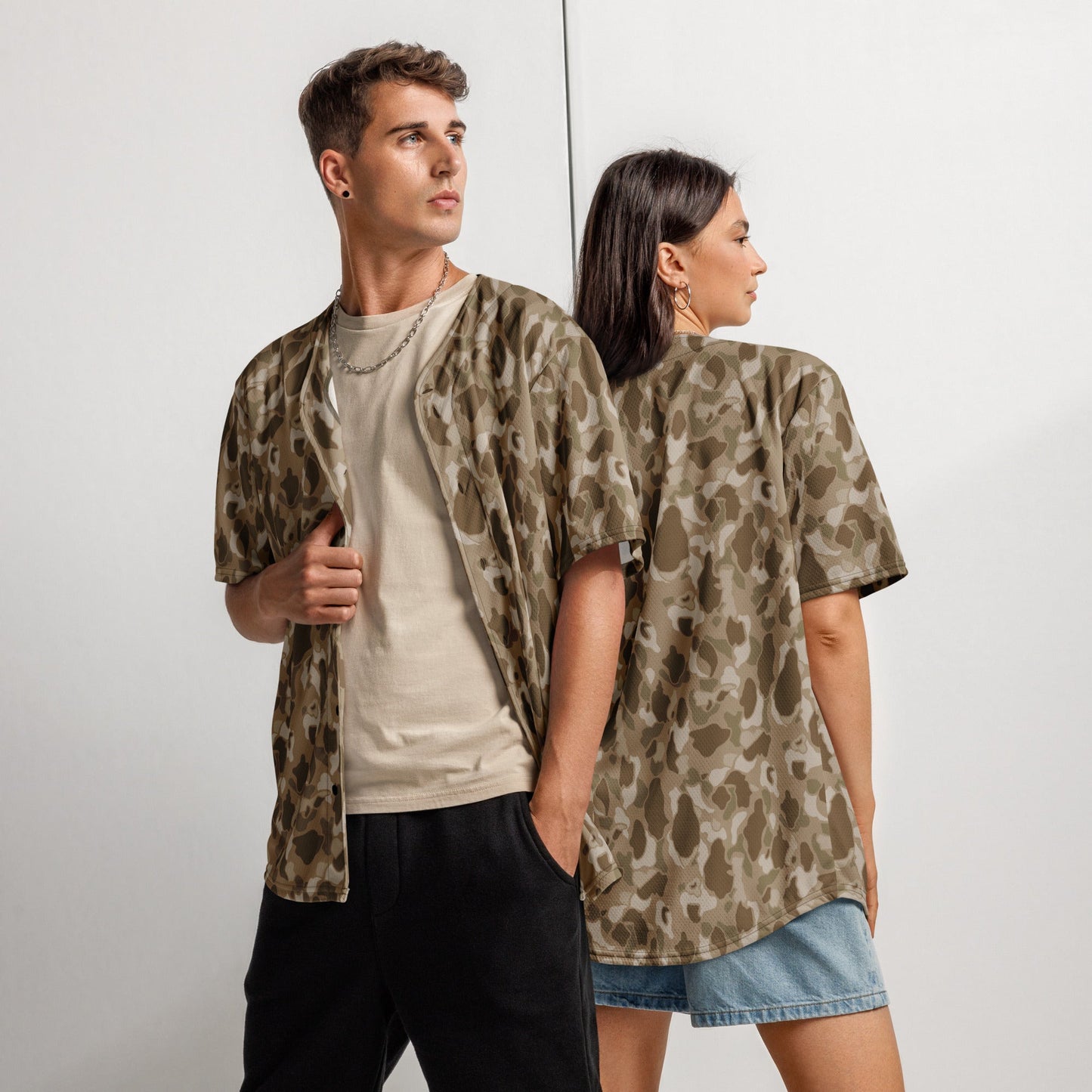 American Frog Skin Arid CAMO baseball jersey - 2XS - Baseball Jerseys
