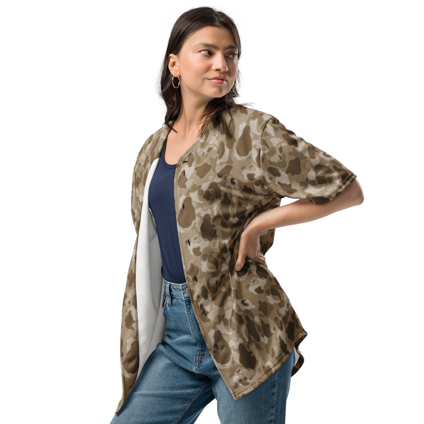 American Frog Skin Arid CAMO baseball jersey - Baseball Jerseys