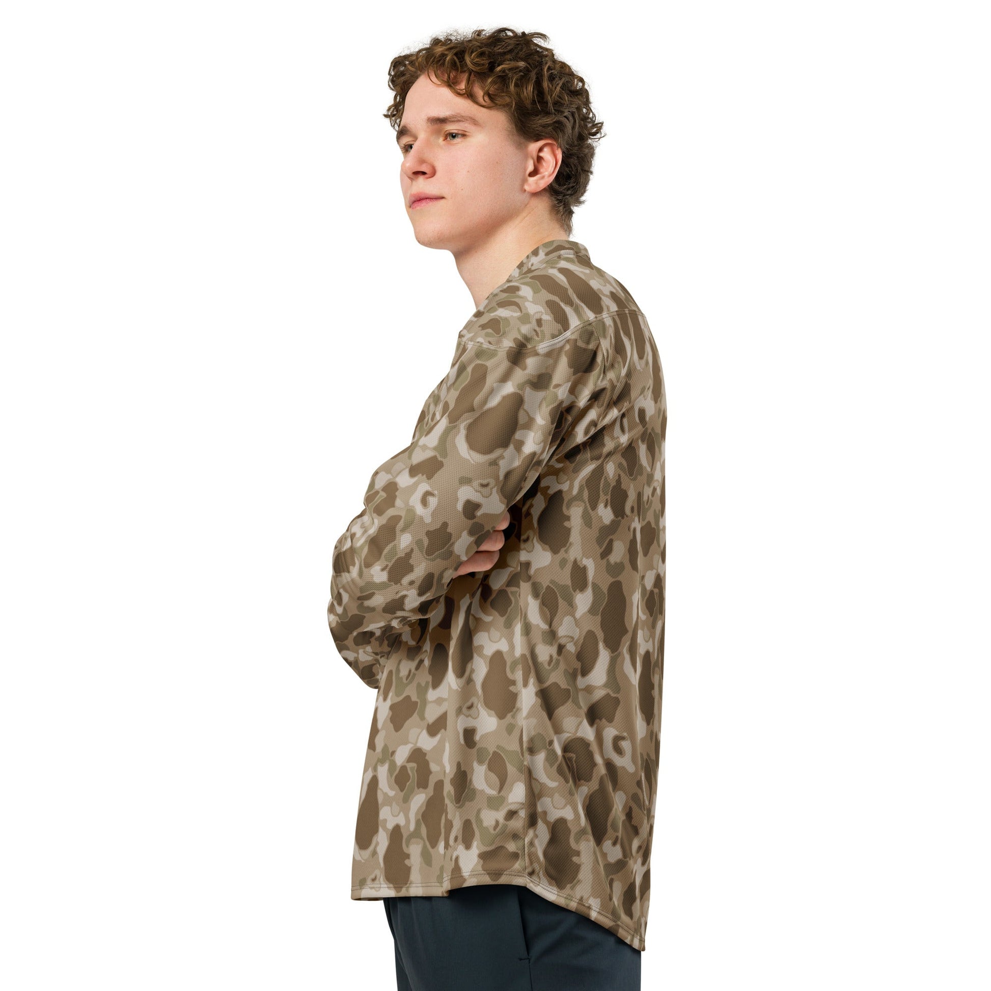 American Frog Skin Arid CAMO Unisex Hockey Fan Jersey - 2XS