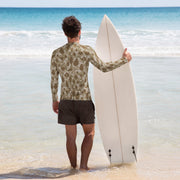 American Frog Skin Arid CAMO Mens Long-Sleeve Rash Guard