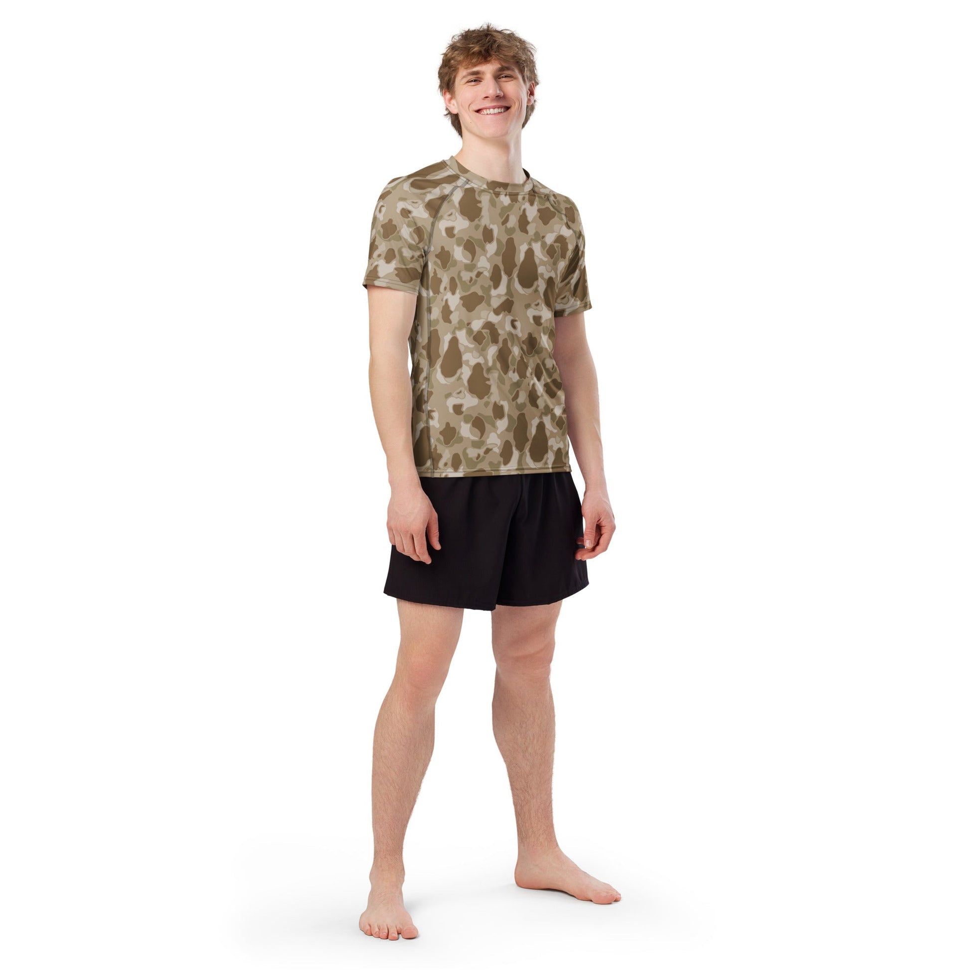 American Frog Skin Arid CAMO Mens Short-Sleeve Rash Guard - Short-sleeve Guards