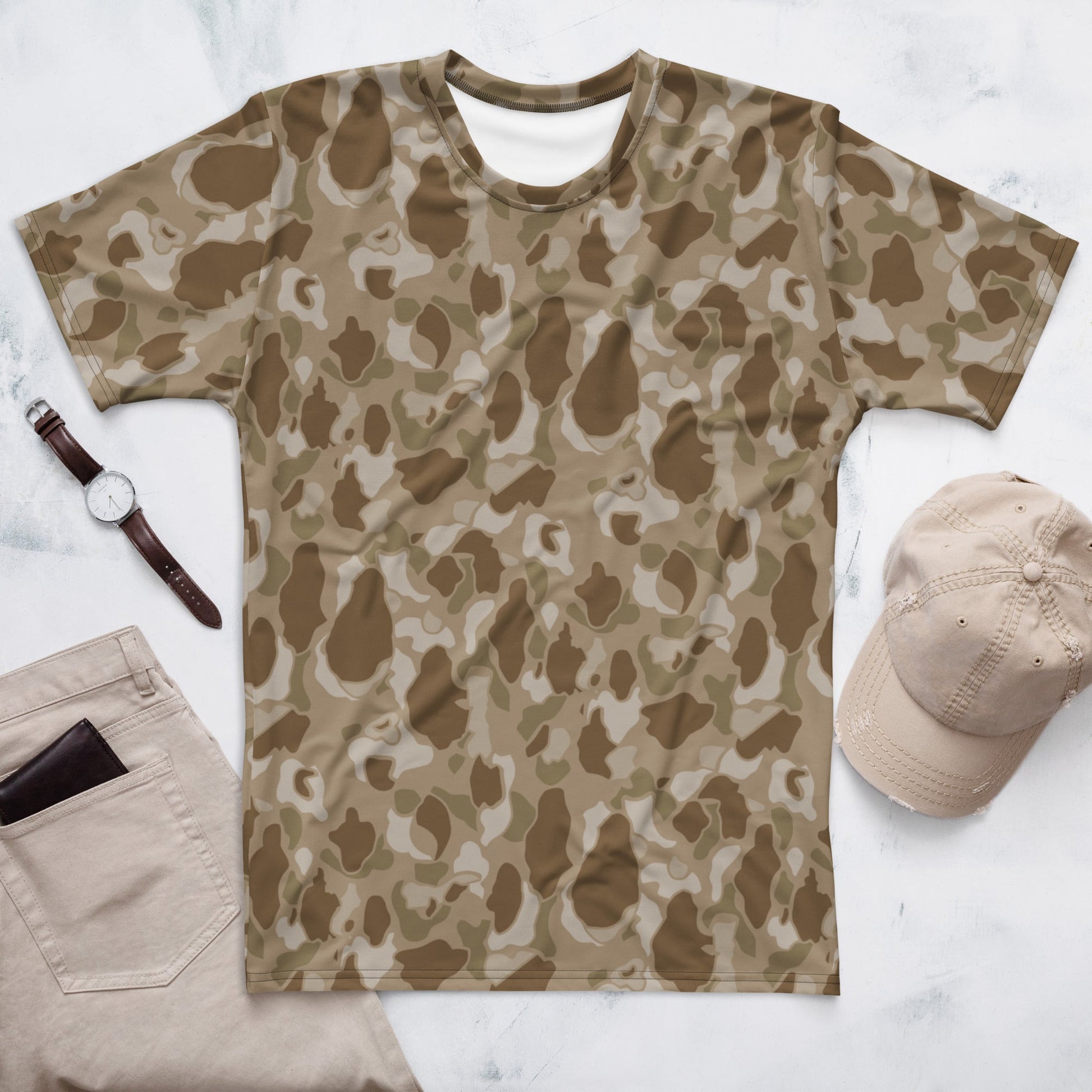 American Frog Skin Arid CAMO Mens t-shirt - XS - T-Shirts