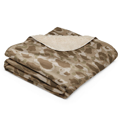 American Frog Skin Arid CAMO Sherpa blanket - Blankets