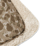 American Frog Skin Arid CAMO Sherpa Blanket