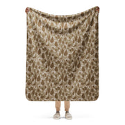 American Frog Skin Arid CAMO Sherpa Blanket - 50″×60″