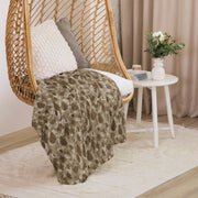 American Frog Skin Arid CAMO Sherpa Blanket