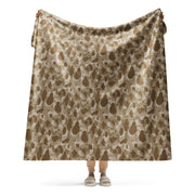 American Frog Skin Arid CAMO Sherpa Blanket - 60″×80″