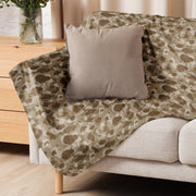 American Frog Skin Arid CAMO Sherpa Blanket