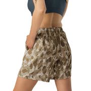 American Frog Skin Arid CAMO Unisex Athletic Long Shorts