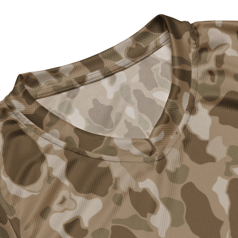 American Frog Skin Arid CAMO Unisex Basketball Jersey