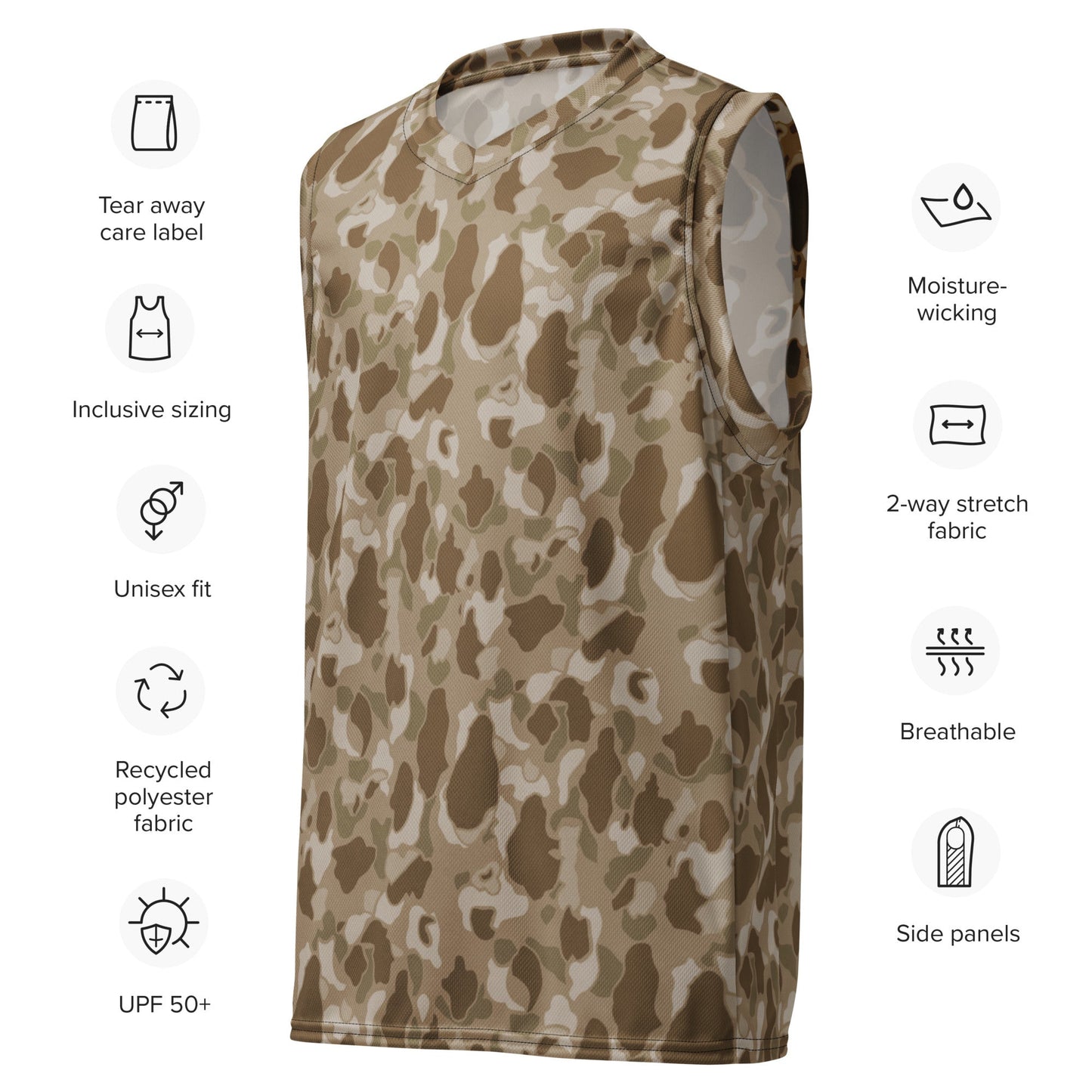 American Frog Skin Arid CAMO unisex basketball jersey - Basketball Jerseys