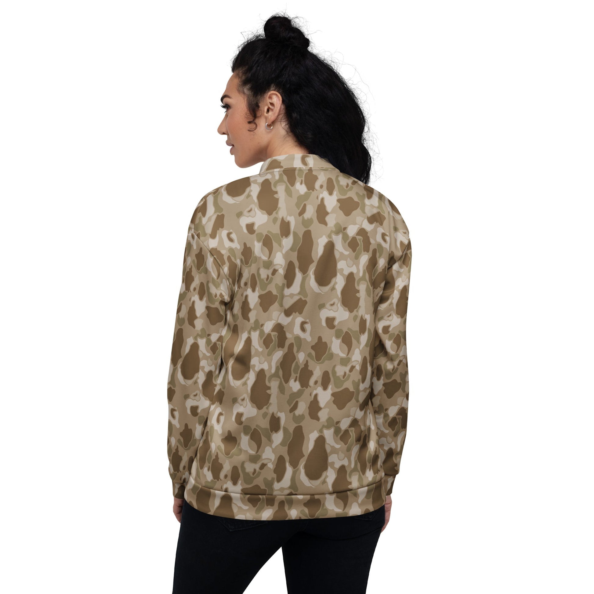 American Frog Skin Arid CAMO Unisex Bomber Jacket - Jackets