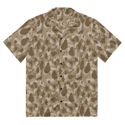 American Frog Skin Arid CAMO Unisex button shirt - 2XS - Button Shirts