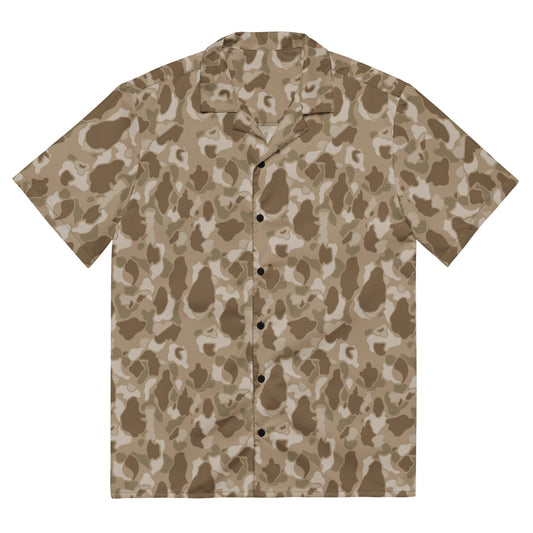 American Frog Skin Arid CAMO Unisex button shirt - 2XS - Button Shirts