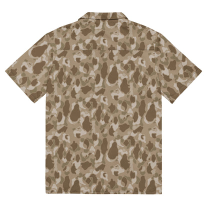 American Frog Skin Arid CAMO Unisex button shirt - Button Shirts