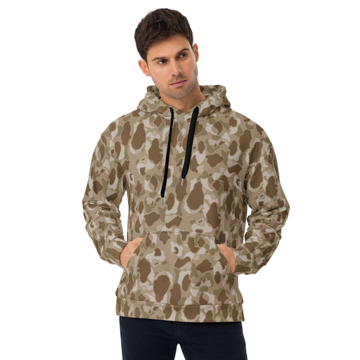 American Frog Skin Arid CAMO Unisex Hoodie - 2XS