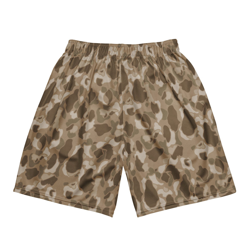 American Frog Skin Arid CAMO Unisex Mesh Shorts