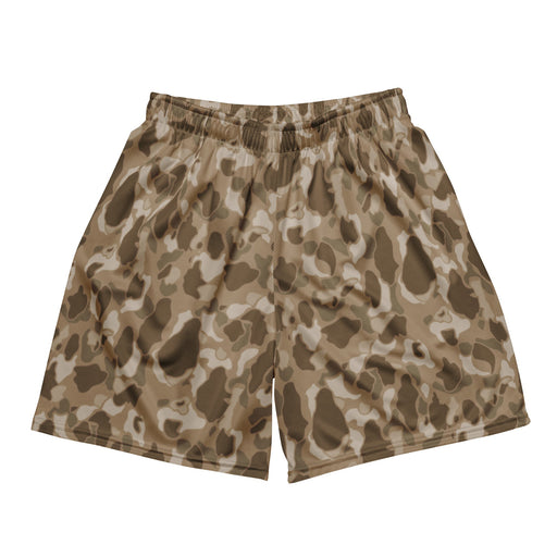 American Frog Skin Arid CAMO Unisex Mesh Shorts - 2XS