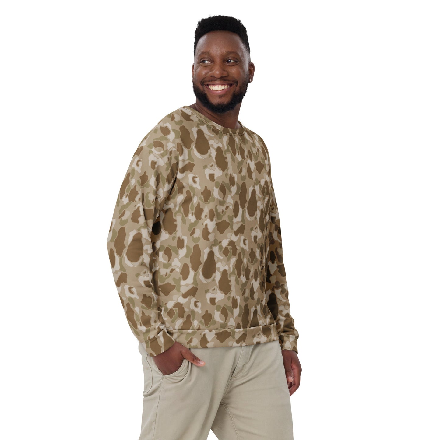 American Frog Skin Arid CAMO Unisex Sweatshirt - Sweatshirts