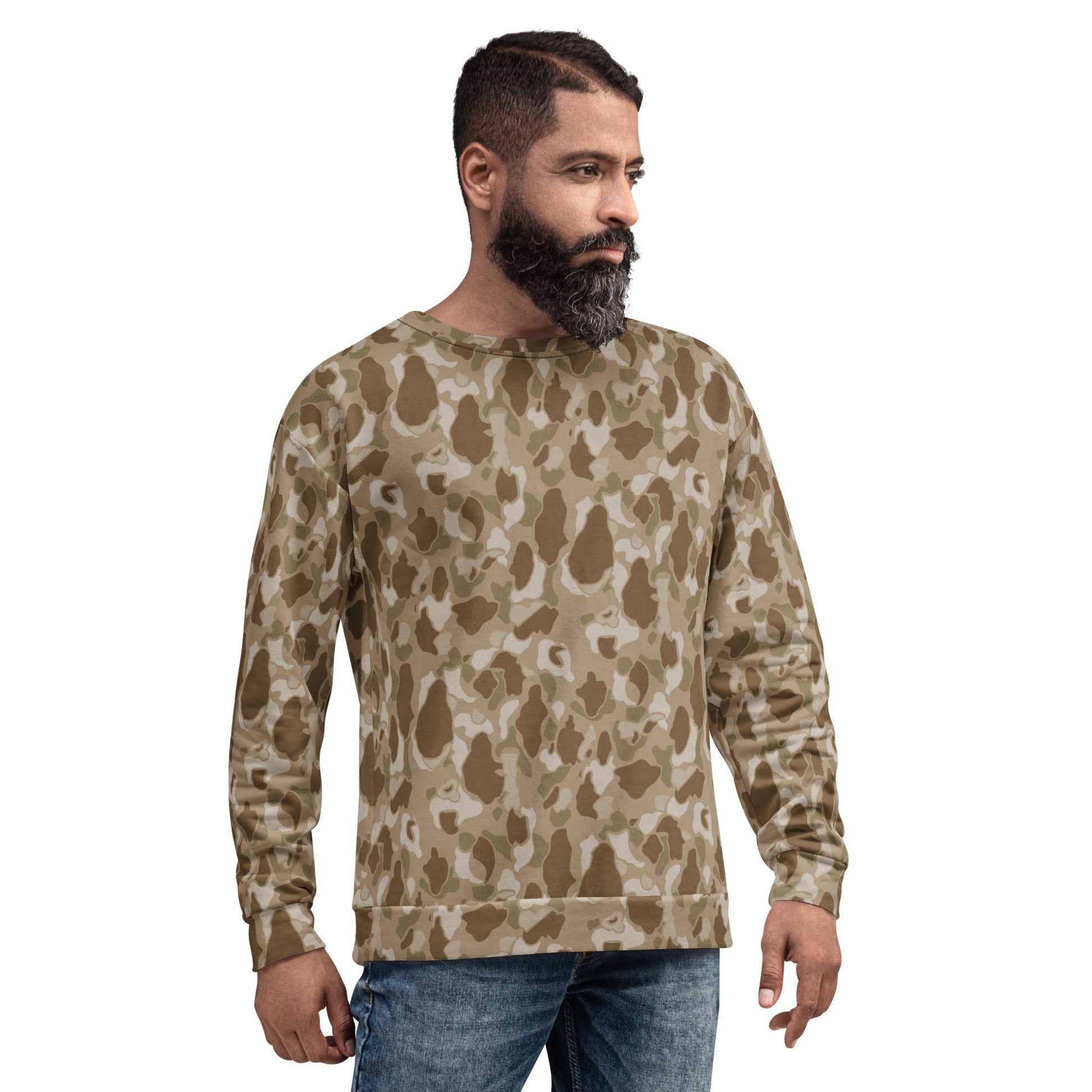 American Frog Skin Arid CAMO Unisex Sweatshirt - Sweatshirts