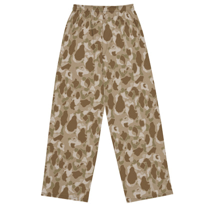 American Frog Skin Arid CAMO unisex wide-leg pants - Wide-leg Pants