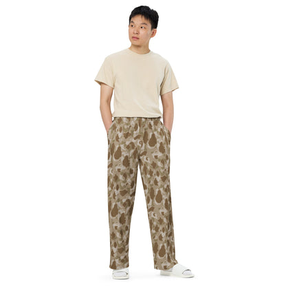 American Frog Skin Arid CAMO unisex wide-leg pants - Wide-leg Pants