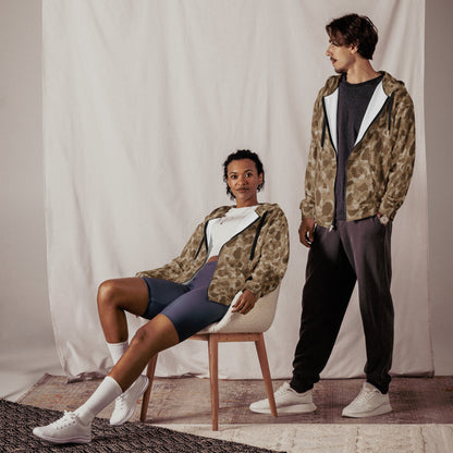 American Frog Skin Arid CAMO Unisex zip hoodie - Zip Hoodies