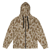 American Frog Skin Arid CAMO Unisex Zip Hoodie - 2XS