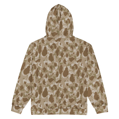 American Frog Skin Arid CAMO Unisex zip hoodie - Zip Hoodies