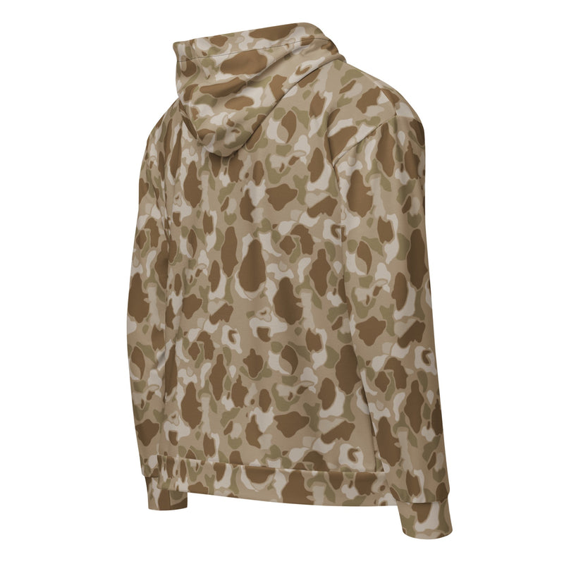 American Frog Skin Arid CAMO Unisex Zip Hoodie