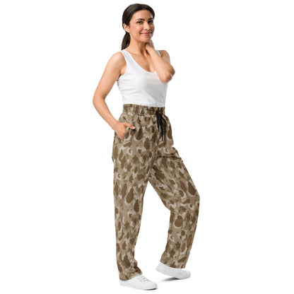 American Frog Skin Arid CAMO Wide-leg joggers - Joggers