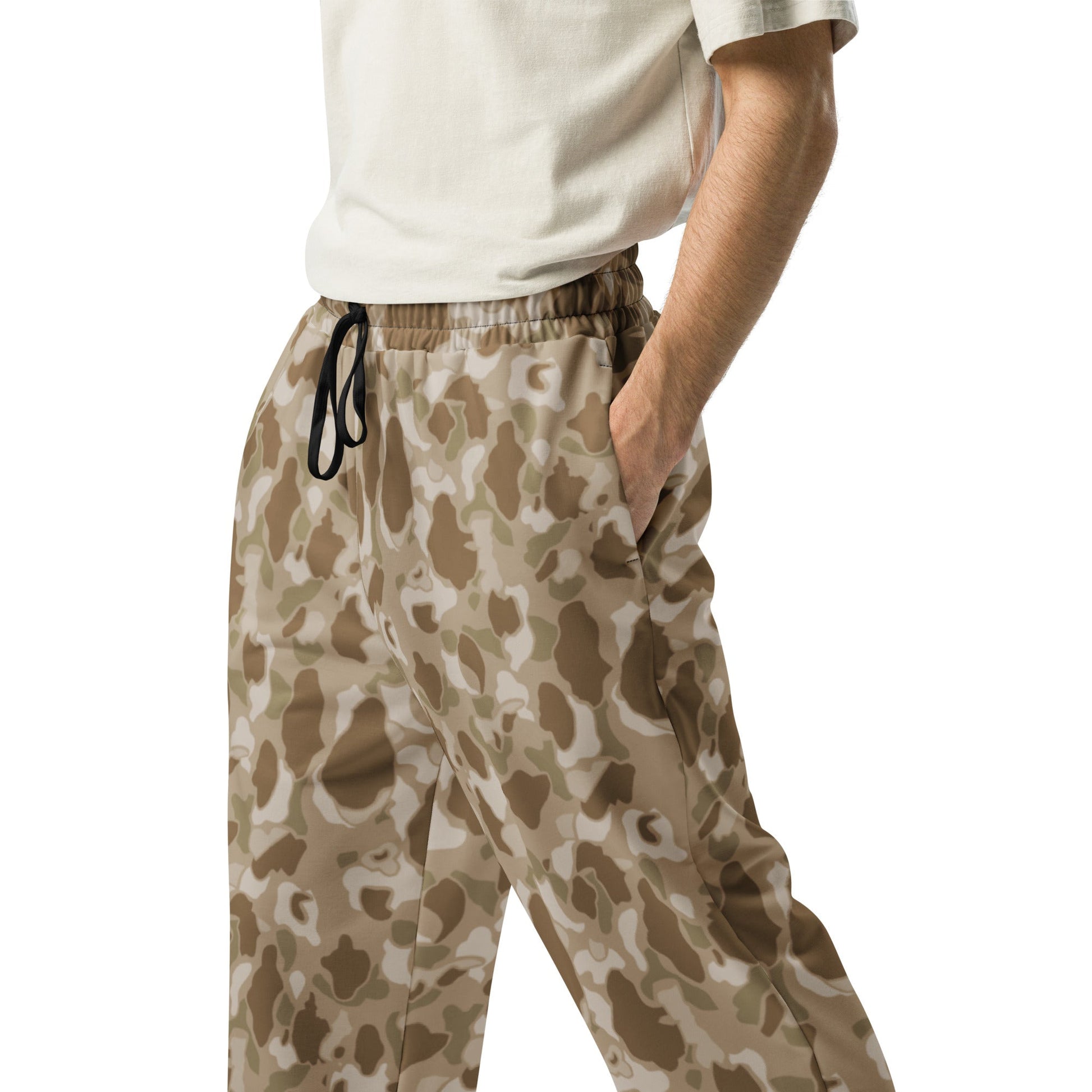 American Frog Skin Arid CAMO Wide-leg joggers - Joggers