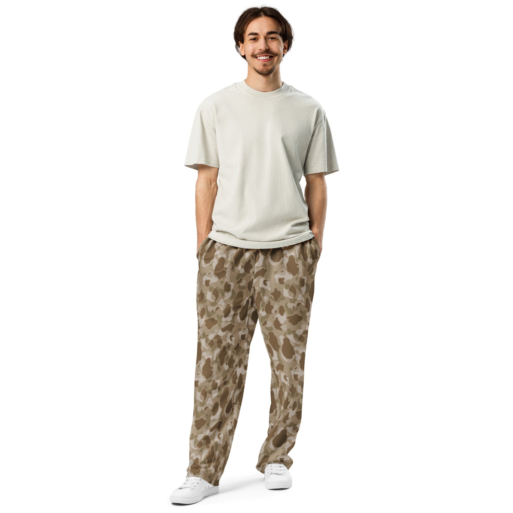 American Frog Skin Arid CAMO Wide-leg joggers - Joggers