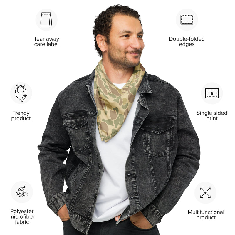 American Frog Skin Beach CAMO Bandana