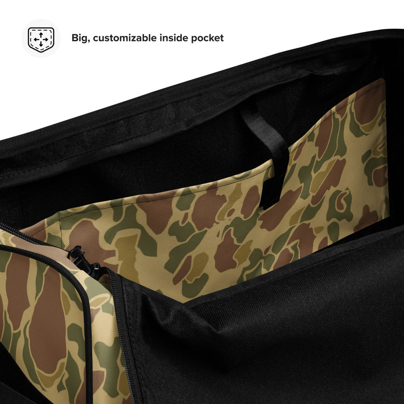Frog Skin Coastal Sand CAMO Duffle Bag