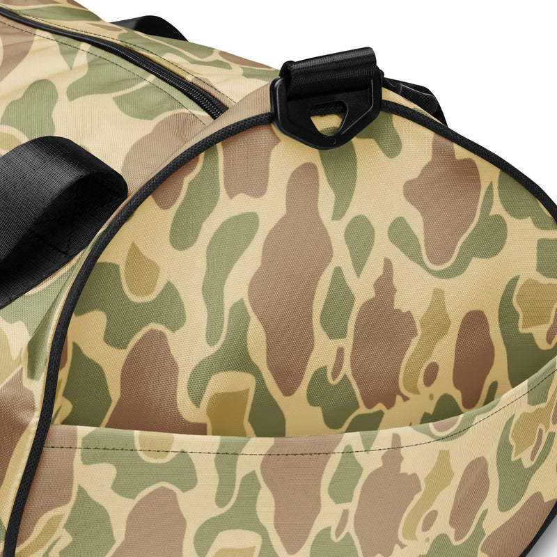 Frog Skin Coastal Sand CAMO Gym Bag