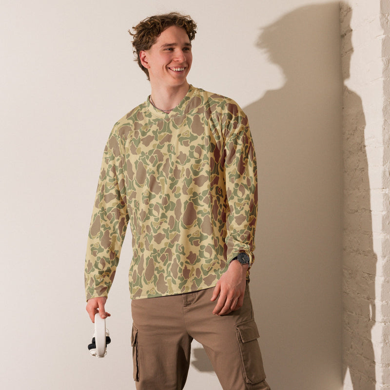 American Frog Skin Beach CAMO Unisex Hockey Fan Jersey