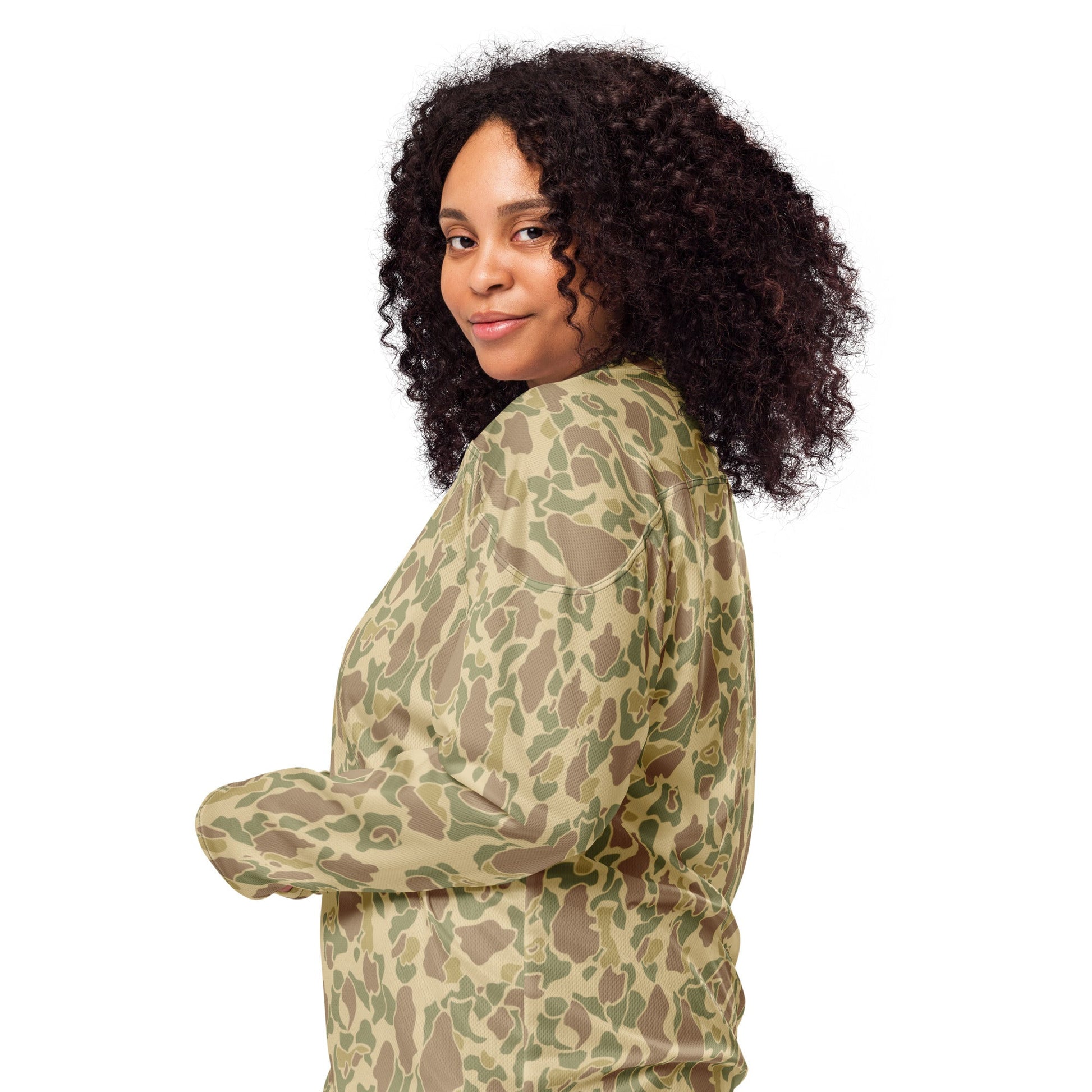 American Frog Skin Beach CAMO hockey fan jersey Hockey Jerseys