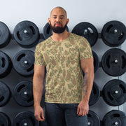 American Frog Skin Beach CAMO Mens Athletic T-Shirt - XS